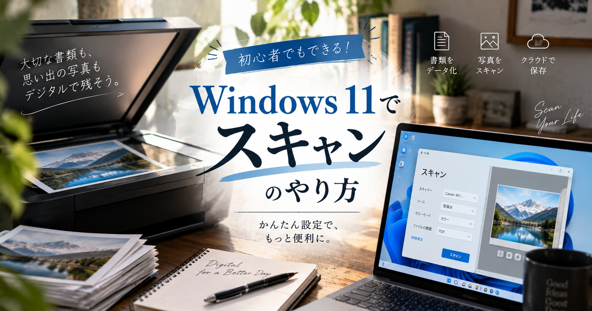 パソコンでWindows11スキャンのやり方徹底解説｜初心者も安心！簡単設定＆トラブル解決法
