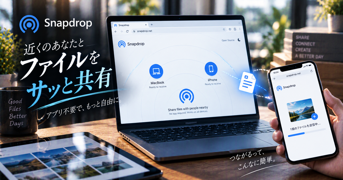 Snapdropで安全にファイルを共有する7つのポイント｜仕組みや代替サービスまで一気に理解しよう！