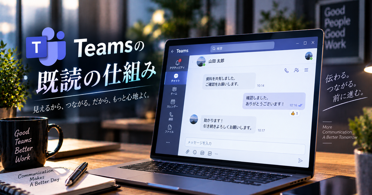 Teamsの既読が付く仕組み｜既読が付かない原因とオフにする設定を整理！