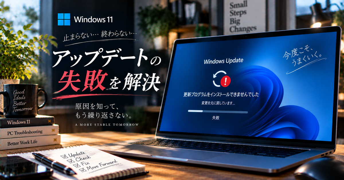 Windows11のアップデート失敗が繰り返す理由と対処法｜最新バージョンごとの注意点と安全に完了させるコツ